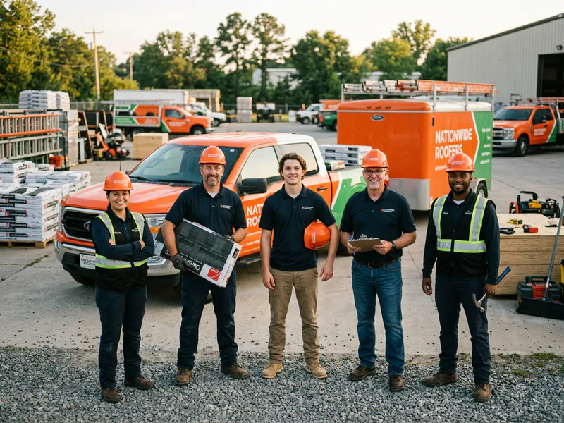 Natiowide Roofers - roof installation in Rockwall near me